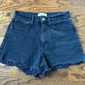 Abercrombie & Fitch High Rise 90s cutoff shorts